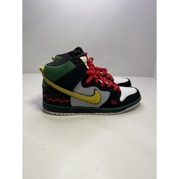 Nike SB Dunk High Premium Mcard 554673-001 Size 10.5 w/ Box Excellent
